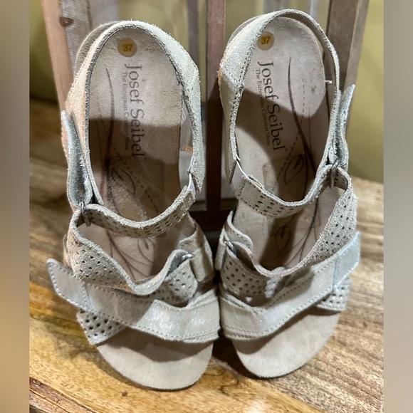 EUC Josef Seibel “Krystal” Comfort Sandal; Spirit of Nature Collection Sz 37/6.5 - Picture 8 of 13